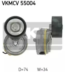 VKMCV 55004 SKF Натяжной ролик, поликлиновойремень